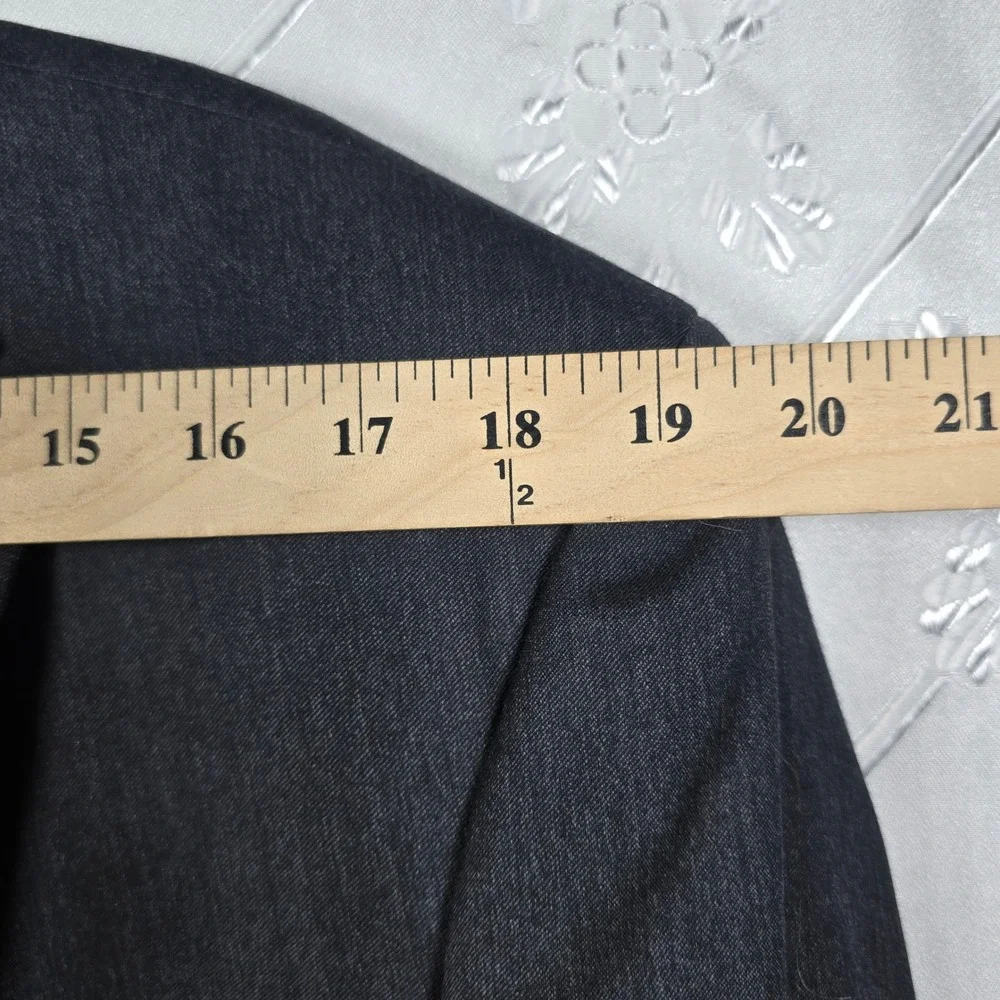 Jos A Bank Signature Suit 100% Wool Men Size 42 Traditional Fit Gray Pants 42x28